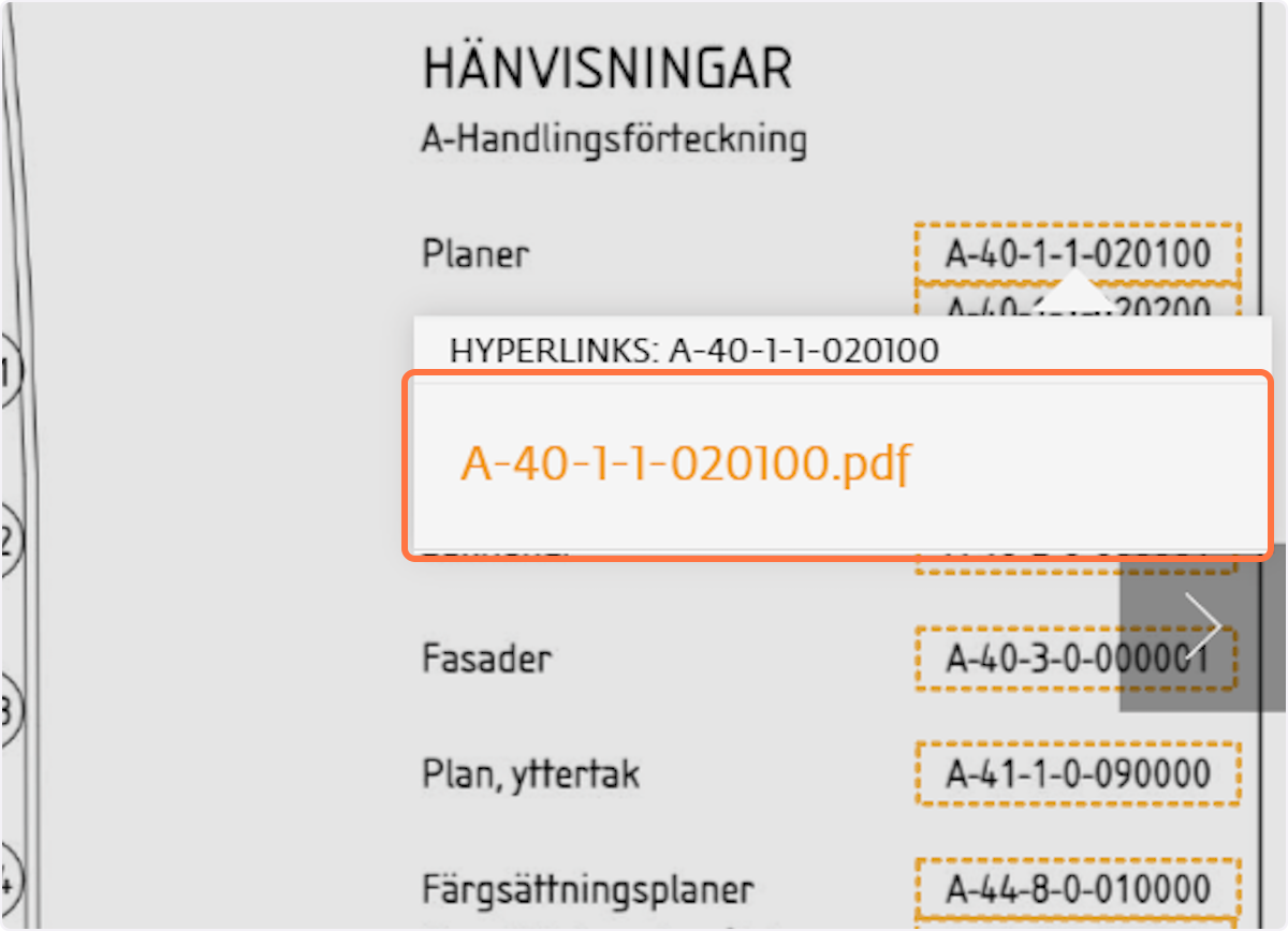 By selecting "A-40-1-1-020100.pdf", you'll be immediately directed to the corresponding document. 