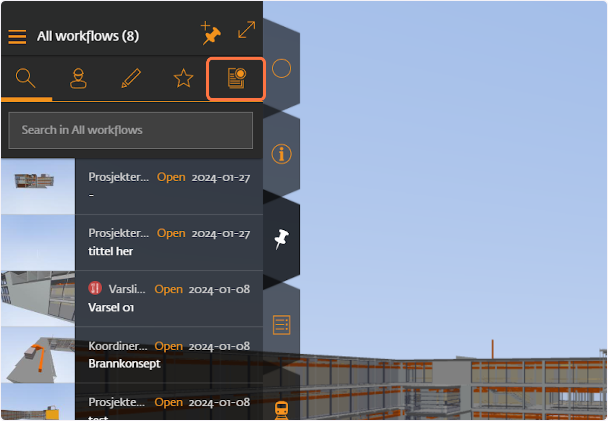 Click on Reports to open the report