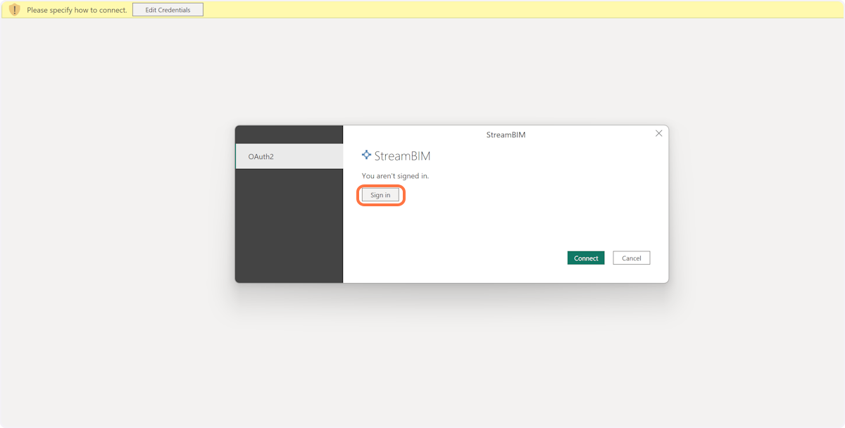Click "Sign In"
