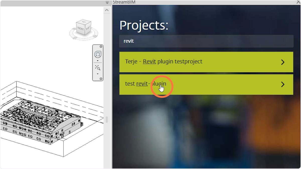 Select project