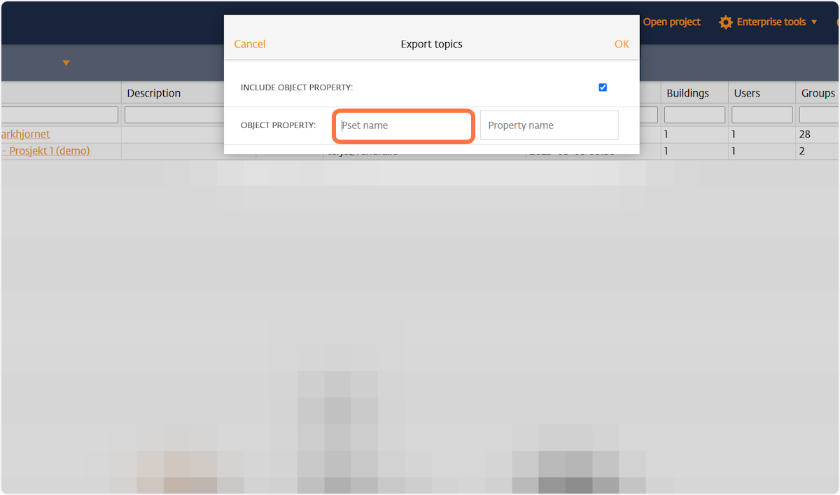  Include Project Property